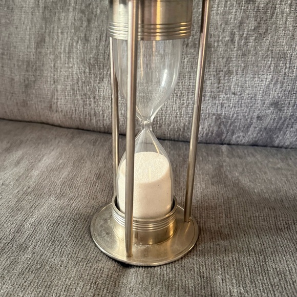 Silver Hourglass Timer - Picture 4 of 4